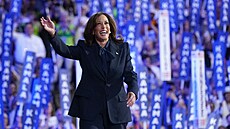 Kamala Harrisová přijala nominaci demokratů do prezidentských voleb v USA. (23....